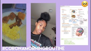 ONLINE SCHOOL MORNING ROUTINE | quarantine edition