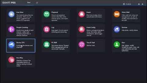 Set Recording schedule for motion detection