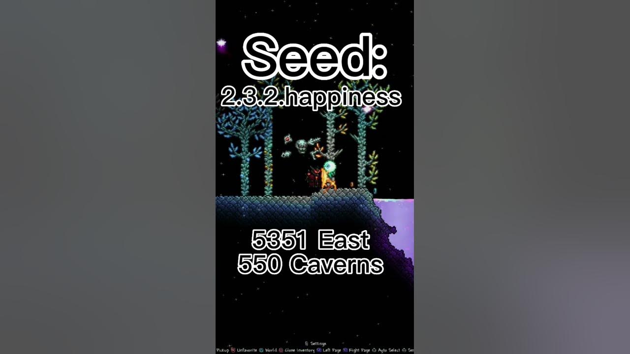 Enchanted sword seed terraria youtube