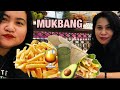 Mukbang in juicewold shawarma  famous fastfood in uae