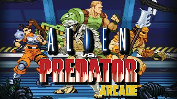 AvP Intro - Alien Vs Predator Arcade Game