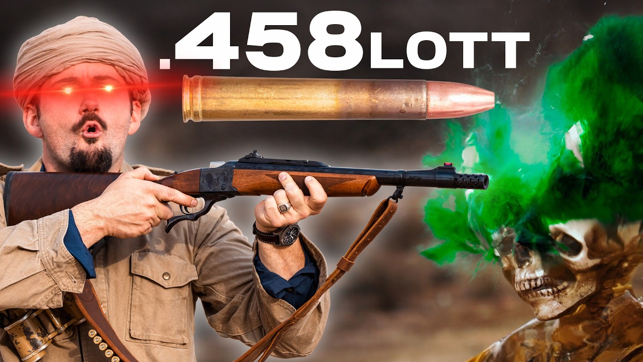 Screw It, Dangerous Game Rifle for Home Defense