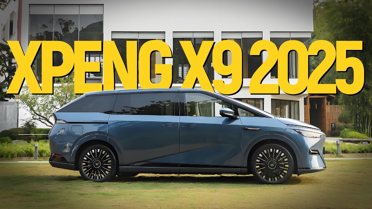 Полный обзор и тест-драйв XPeng X9 2025, честный вердикт! — Роскошный минивэн и лучший электромоб...