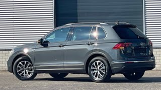 Volkswagen NEW Tiguan Life 2023 in 4K Dolphin Grey 17 inch Tulsa walk around & detail Inside