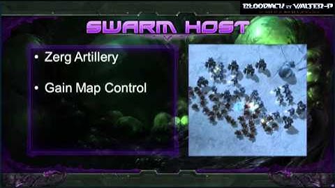 Blizzcon 2011 : Zerg new units Starcraft 2 heart of the swarm