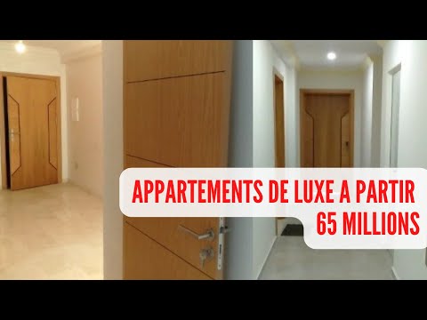 Appartement de luxe a CASABLANCA - شقق فاخرة بقلب الدارالبيضاء باثمنة خيالية