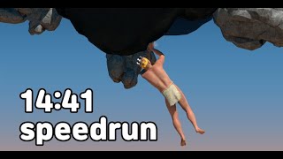 암벽 등반 게임 14분 스피드런 (14:41) | a difficult game about climbing speedrun in (14:41)