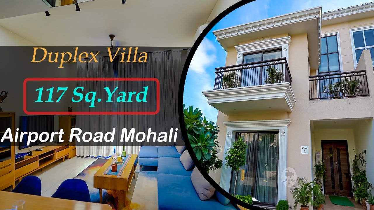 117 Gaj Duplex Luxury Villas, Riverdale Aerovista Mohali, 3 Bedroom