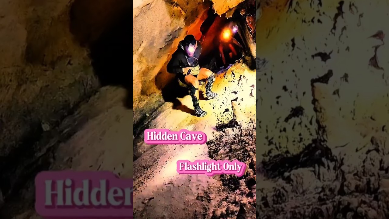 Hidden Cave-Flashlight Only - Ha Giang Loop  