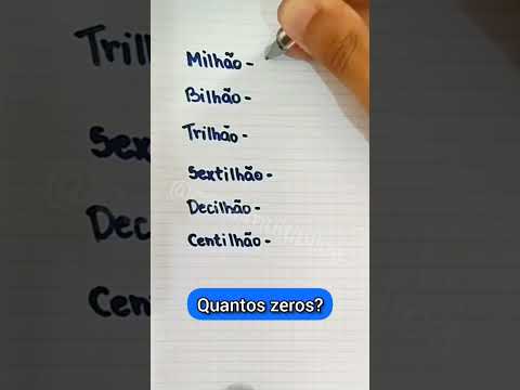 Vídeo: Qual é o maior gazilhão ou bazilhão?