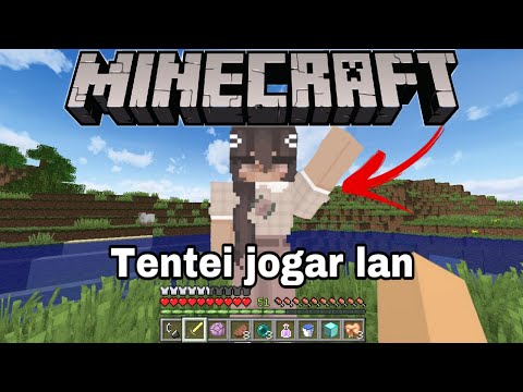 "TENTEI JOGAR EM LAN COM MINHA CONTA SECUNDARIA DO MINECRAFT" deu certo?