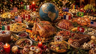 Which Country’s Christmas Dinner Would You Choose 🎄🌍 | 15 Countries | AI Food ASMR 