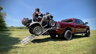 YUTRAX TX204 Extended Trifold Loading Ramp Initial Review.