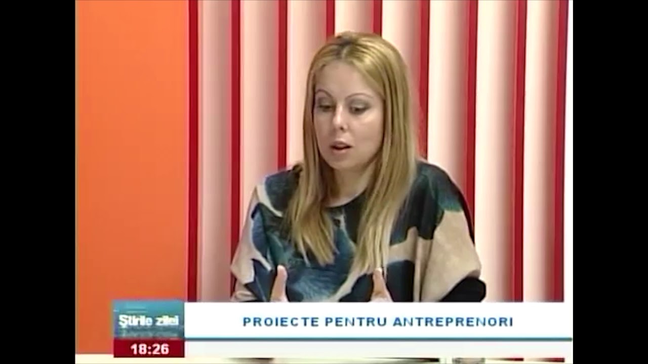 Invitatul Ştirilor Proiecte pentru antreprenori Segment 1