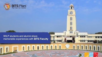 WILP students and alumni share memorable experiences with WILP faculty