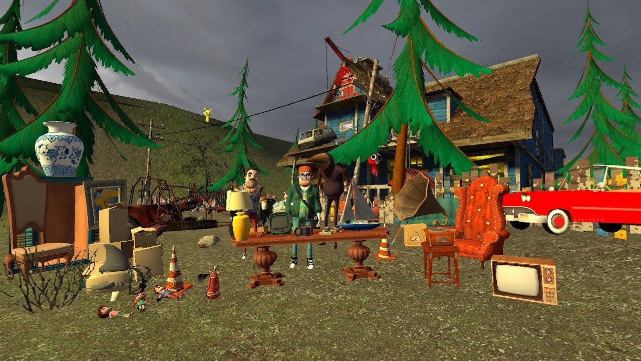 Hello neighbor пародия 2 часть