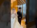 後半に結婚式の映像あります‼️😋パパ号泣で面白かったです‼️ww#子育て#結婚式#披露宴#ウェディング