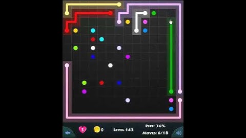 JUMBO PACK LEVEL 143 - FLOW GAME ON FACEBOOK Connect the dots