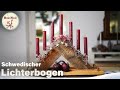 DIY | Schwedischer Lichterbogen ganz einfach selber machen | Schwedenleuchter aus alten Holzbalken