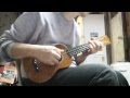 ソロウクレレで、The fool on the hill(Beatles)を弾きました