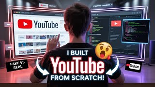 I Built a Real YouTube Clone with LIVE Search & Real Video Playback! 🔥 (Using YouTube API)