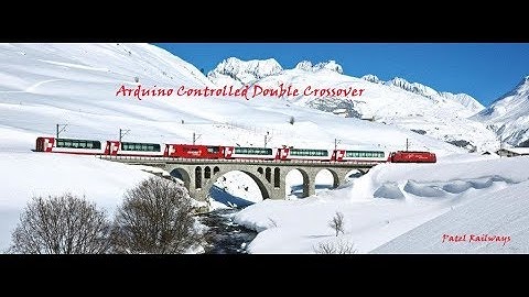 E10 - Arduino controlled double crossover in a linear layout