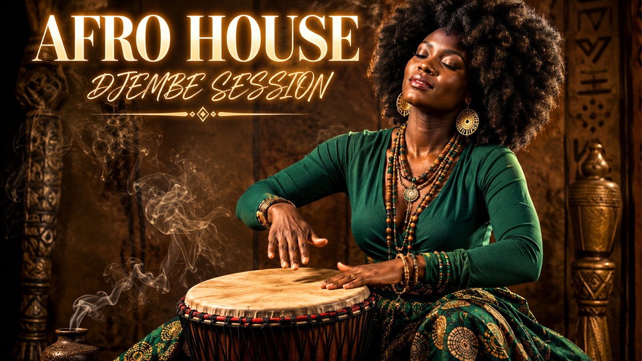 Midnight Djembe Session | 2026 Afro House Mix • Relaxing & Emotional ...