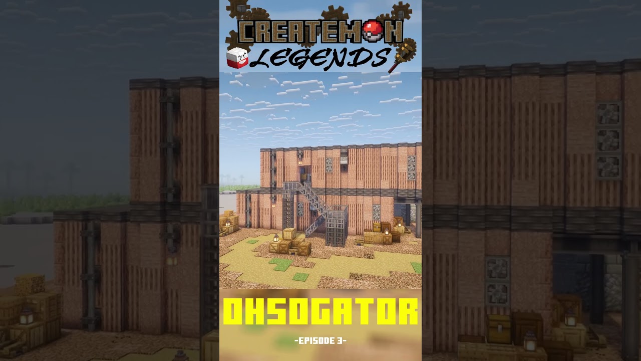 This Time On CreateMon #minecraft #gaming #pokemon #moddedminecraft #minecraftbuilding #minecraft