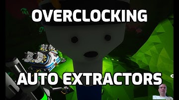 Astroneer Jet Powered Gameplay - Overclocking Auto Extractors