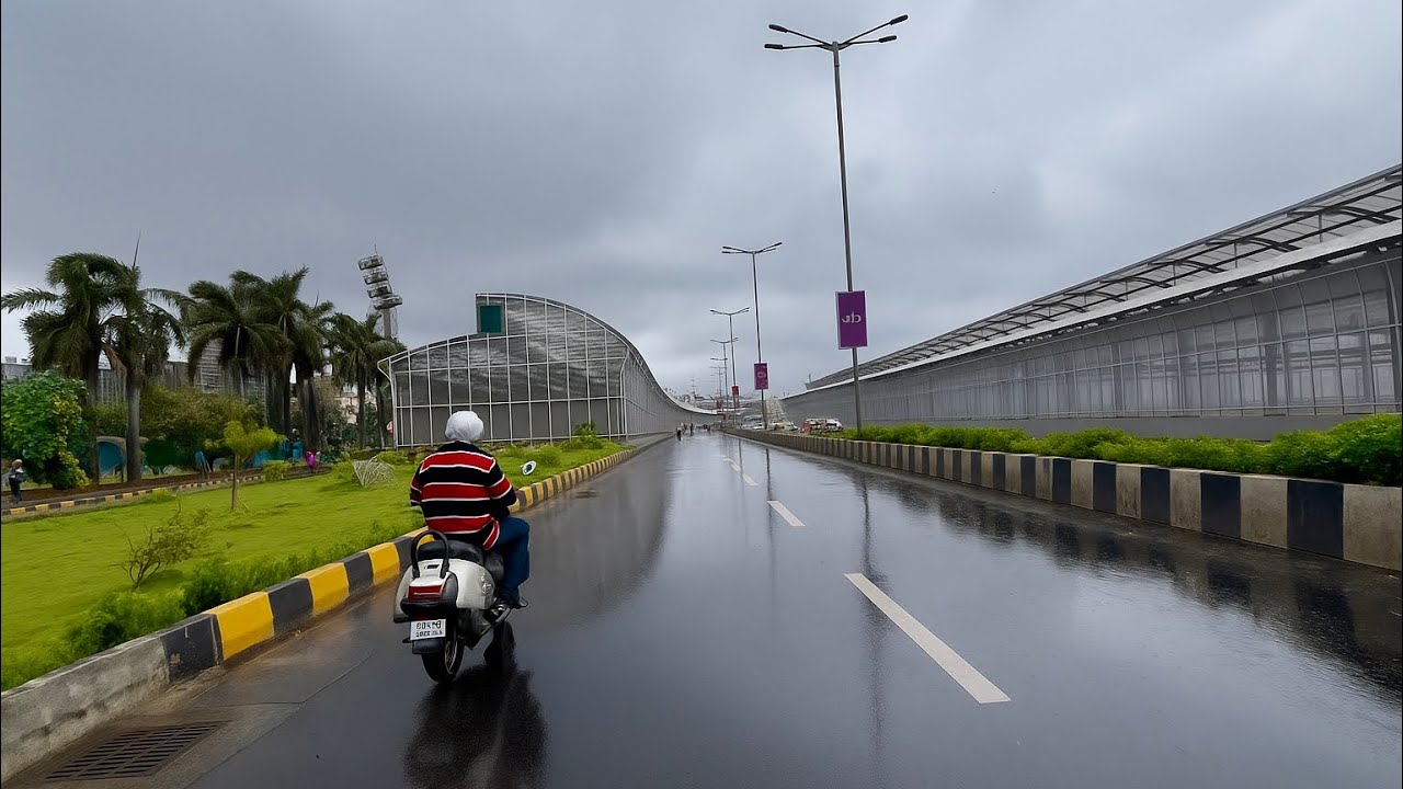 🌧 Soothing Mumbai Monsoon | South Mumbai 4K Drive Experience (2025) 🌧