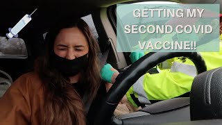 GETTING MY SECOND PFIZER VACCINE | COVID-19 VACCINE| SIDE EFFECTS / HOW IM FEELING