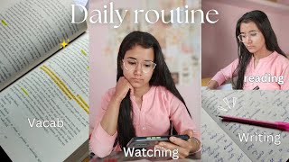My Realistic Daily Routine To Learn English