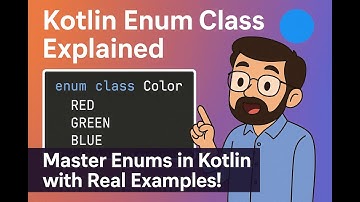 Kotlin Enum Class Explained #16 | Master Enums in Kotlin with Real Examples!