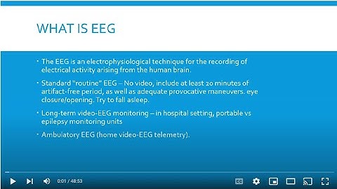 Neuro Lecture: Basics of Reading an EEG