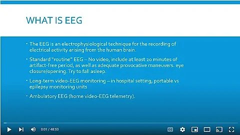 Neuro Lecture: Basics of Reading an EEG