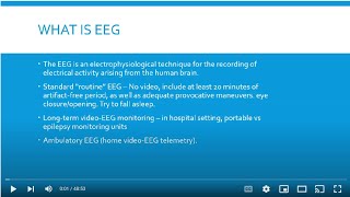 Neuro Lecture: Basics of Reading an EEG