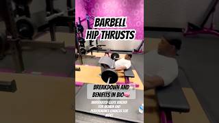 Barbell Hip Thrust | Best Glute Builder for Women &amp; a Game Changer for Men in the bedroom