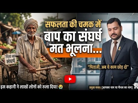 एक पिता का संघर्ष। Best motivational story in hindi 😳 #story #motivational #hindimotivation 