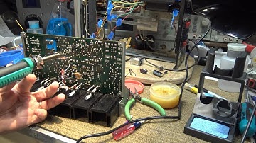 Marantz 2252b Part 2 - Restoring the Amplifier & Power Supply Board