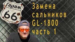 Замена сальников вилки голдвинг 1800.replacing goldwing fork seals