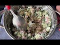 Just mix the sausage with water. Quick and delicious okroshka recipe.  Russian cold soup