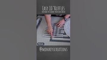 Easy 10” Deco Mesh Ruffles: Tutorial #decomesh #petalperfection @MonkeysCreations ​