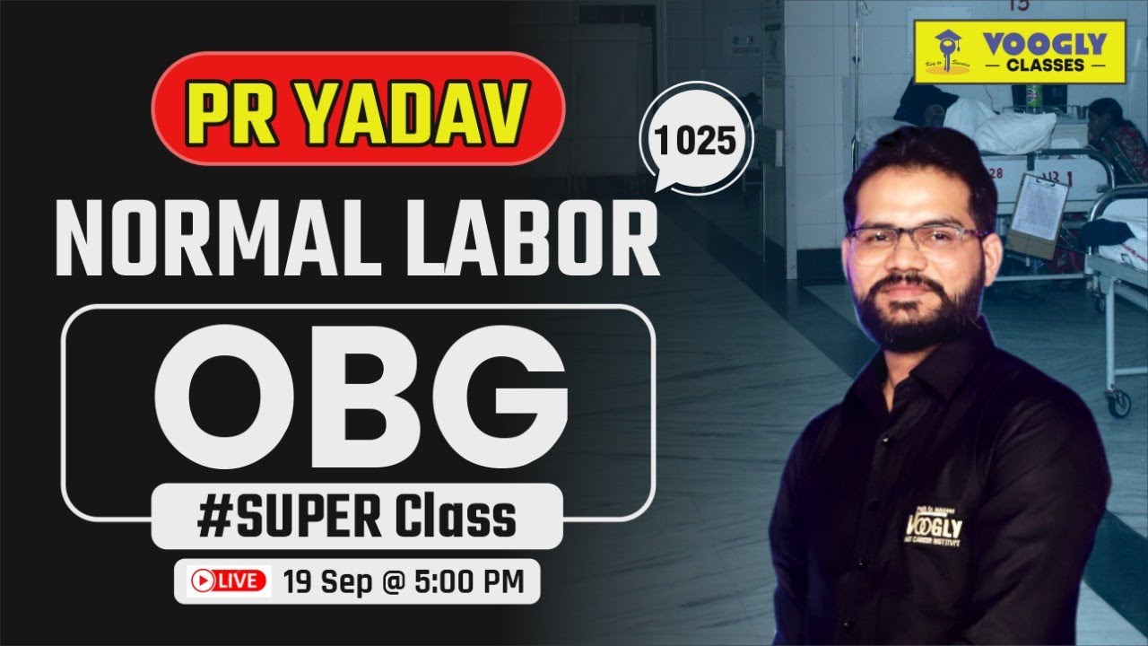 Normla labor | detailed MCQs solution | live Class 1025 | voogly sir 