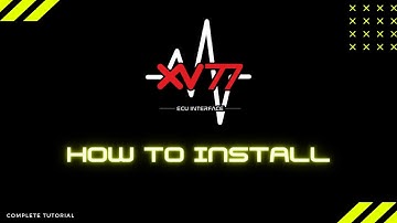 How To Install XV 77 ECU Interface