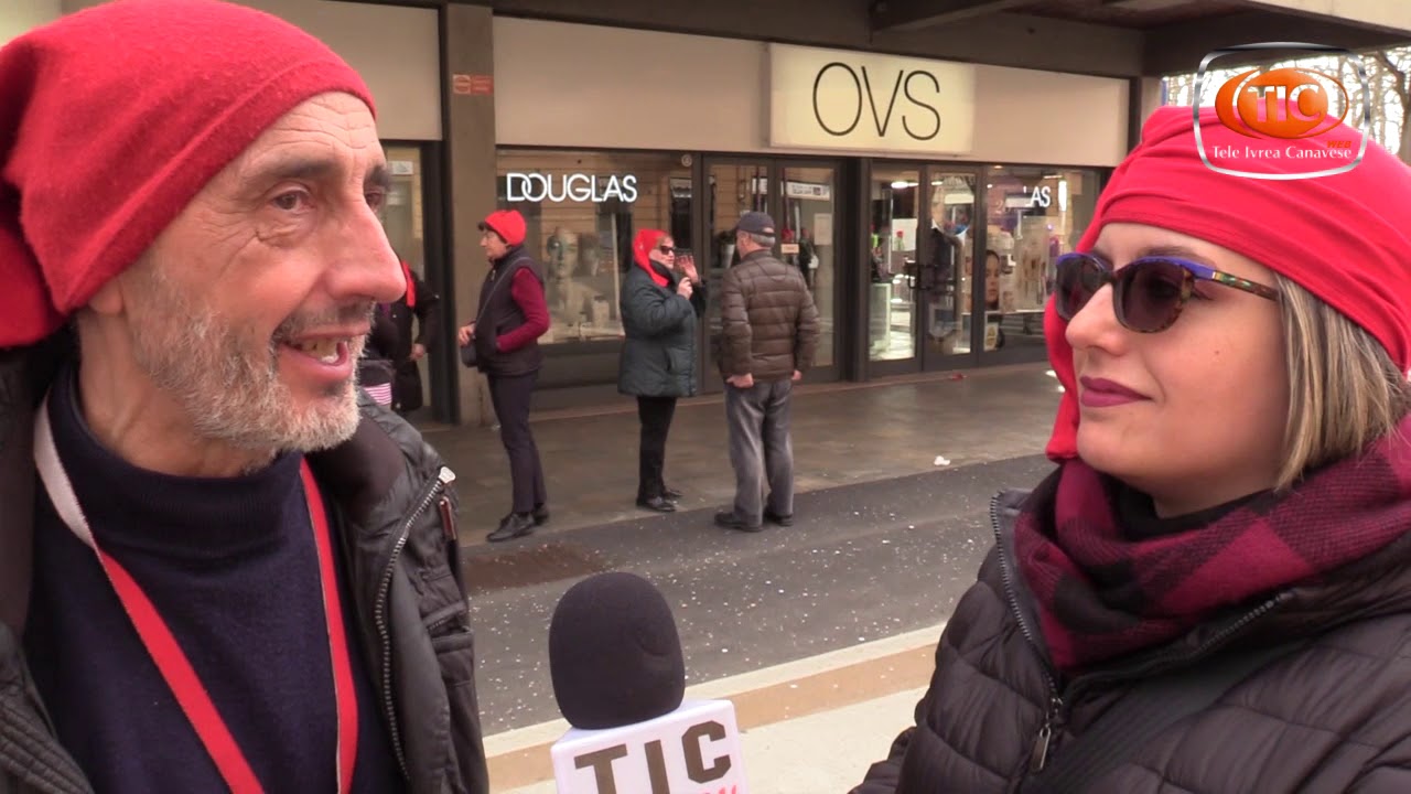 Storico Carnevale di  Ivrea: Domenica 3 marzo tiro e giro