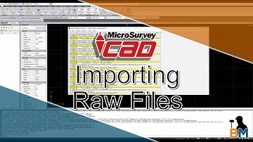 MicroSurvey MSCAD: Importing a FieldGenius Raw File | Bench Mark