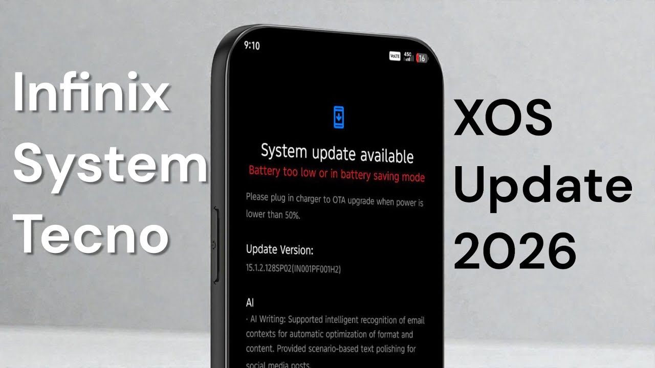 Infinix System Update Infinix & Tecno Mobiles Latest 2026 System Updates - YouTube
