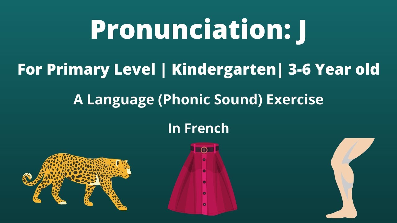 Pronunciation j (French) YouTube