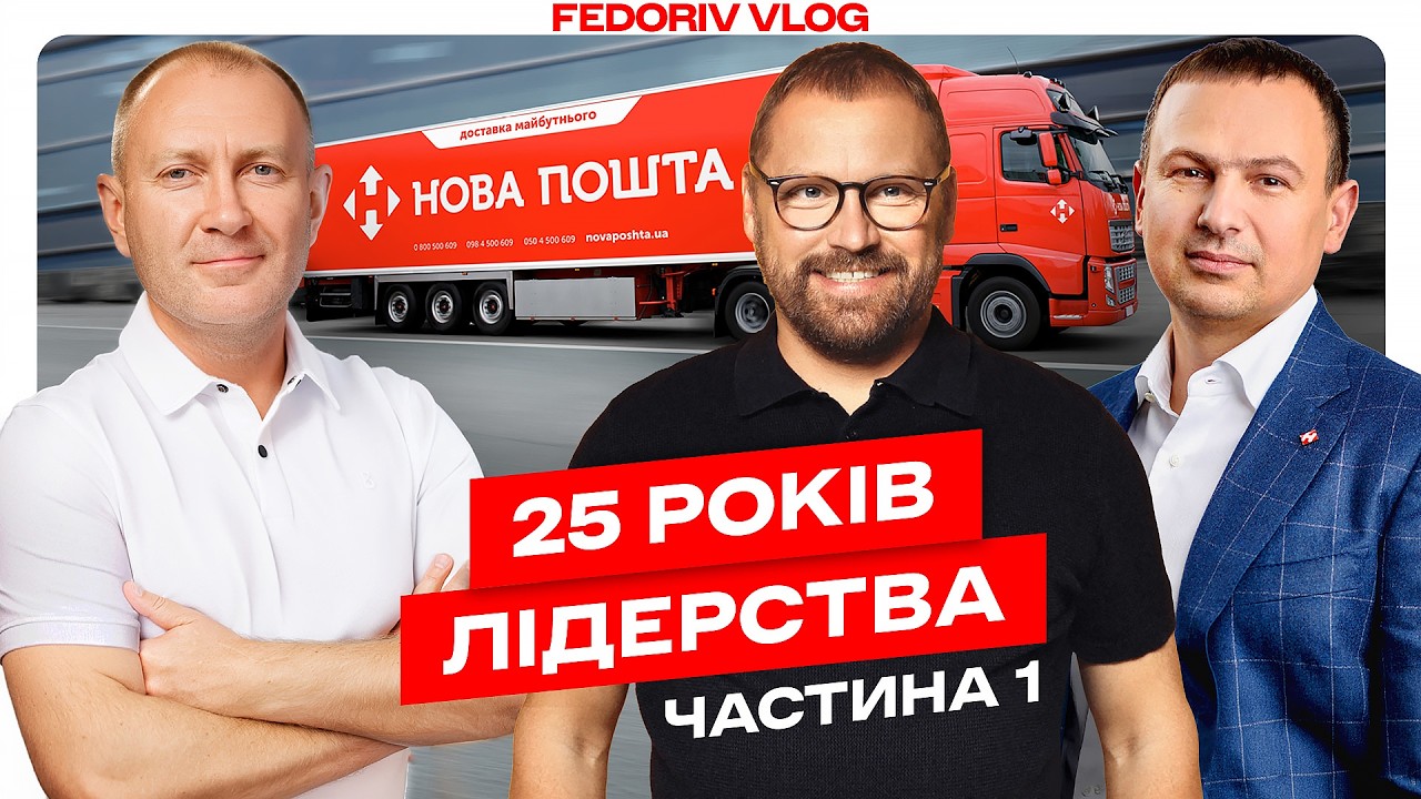 Як із 1000$ побудувати логістичного гіганта: історія Нової Пошти. Частина 1 #FEDORIVVLOG
