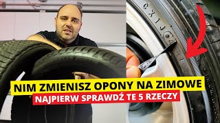 Nim wymienisz na opony zimowe sprawdź te 5 rzeczy